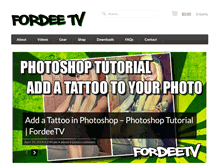 Tablet Screenshot of fordeetv.com